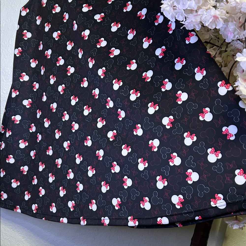 Black Dress with Cherry Print - Picture 3 of 5